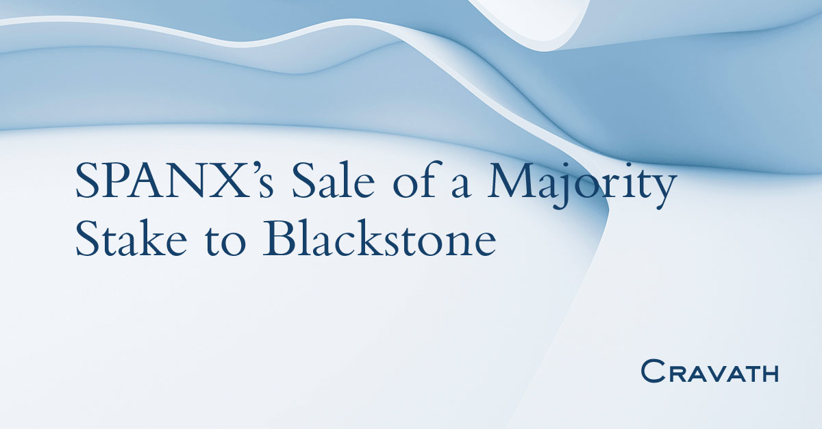 Blackstone Buying Majority Stake in Spanx — Retail & Leisure International